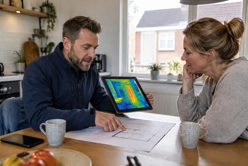 Lekdetectie Biddinghuizen – bevindingen bespreken aan de keukentafel